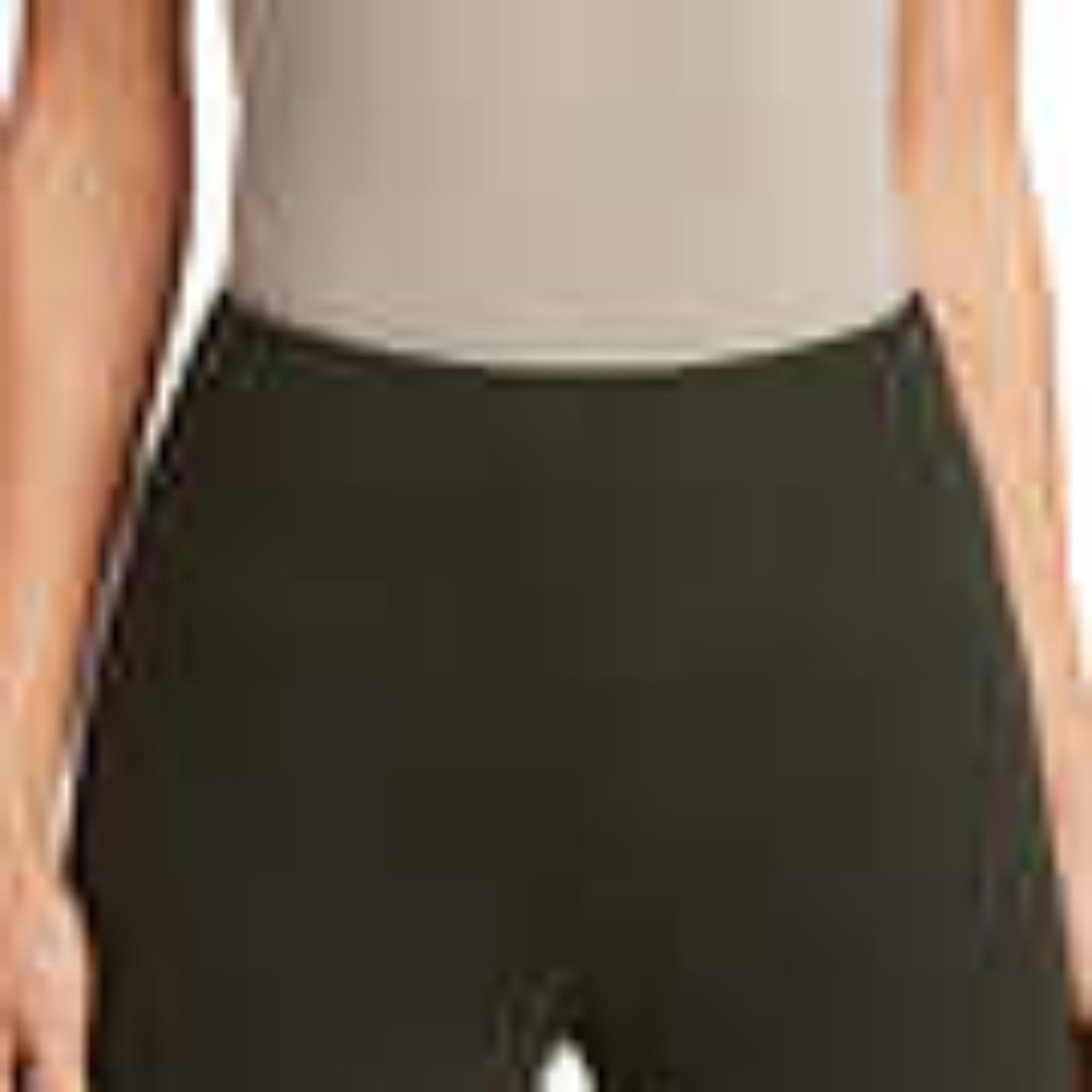 Max & Mia Ladies’ High Waist French Terry Legging Dark Olive NWT - Picture 5 of 8